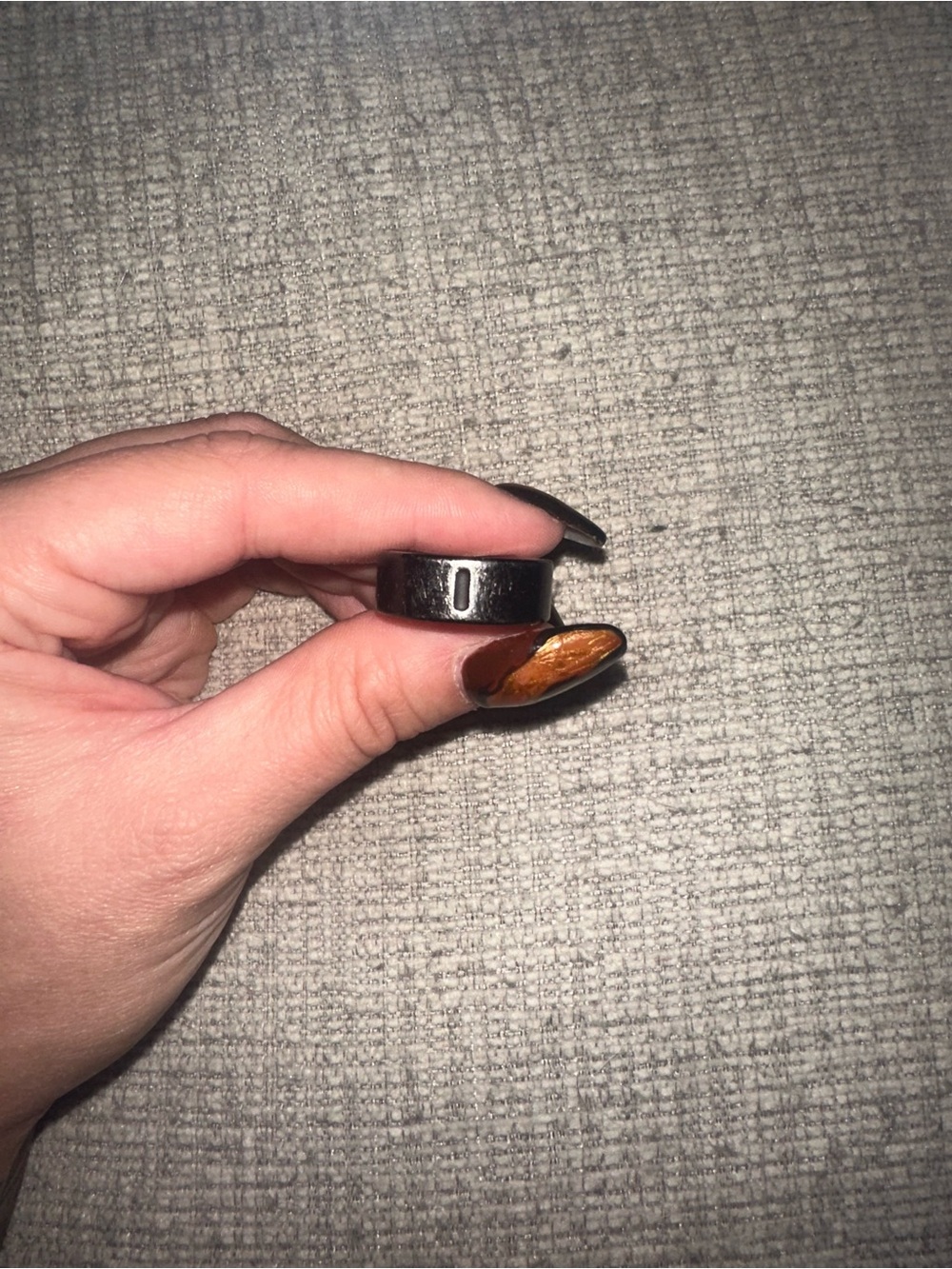 Black Oura Ring 4- Size 6